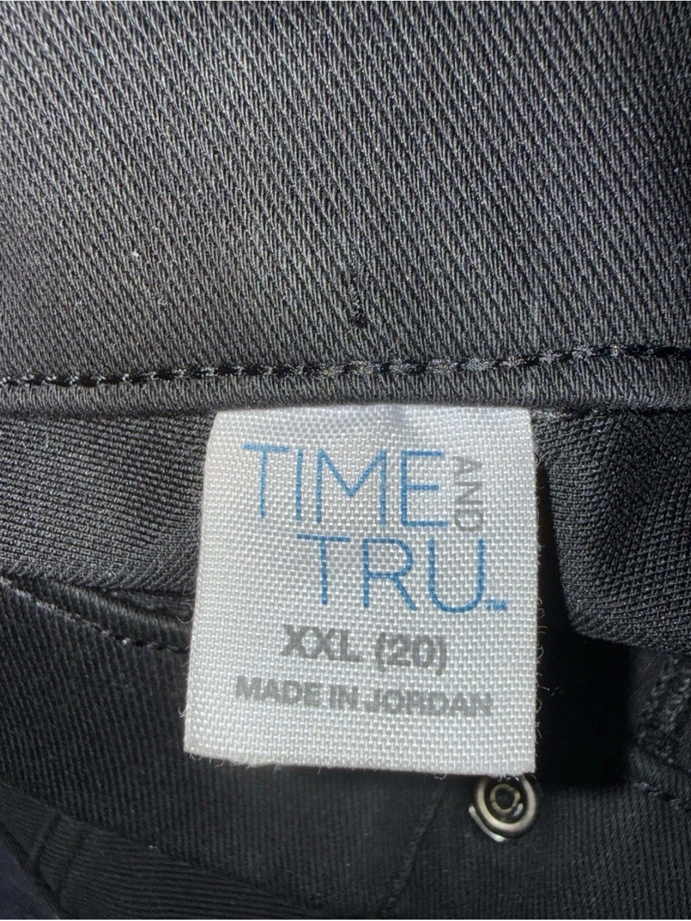 Time and Tru Black Women’s Skinny Jeans size 2X